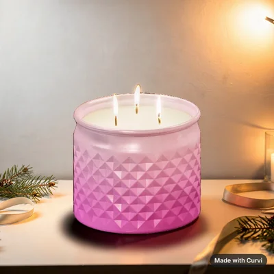 Square social post of the candle