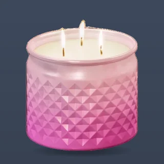 Candle on a brand color sweep