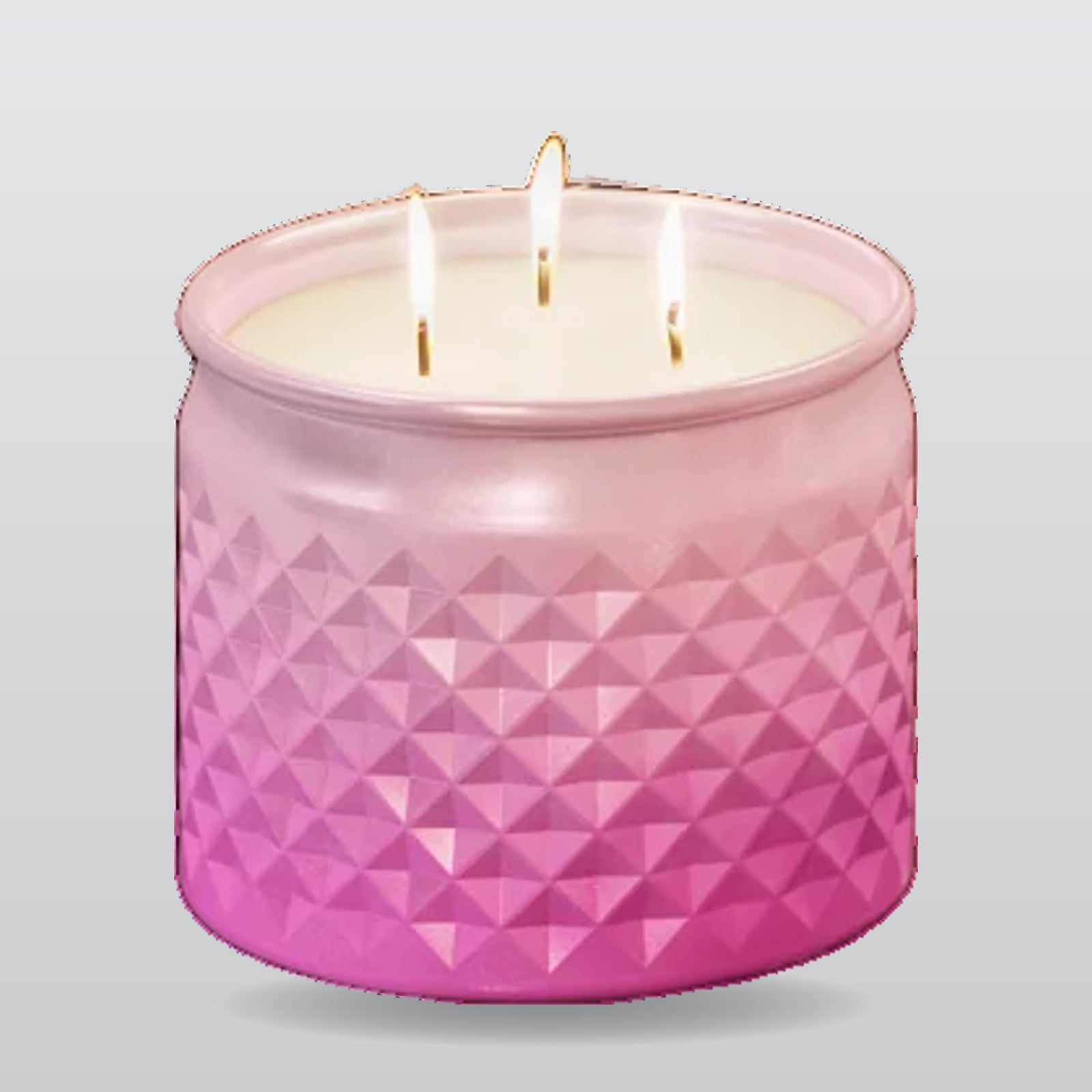 Pink Candle, sweep gray