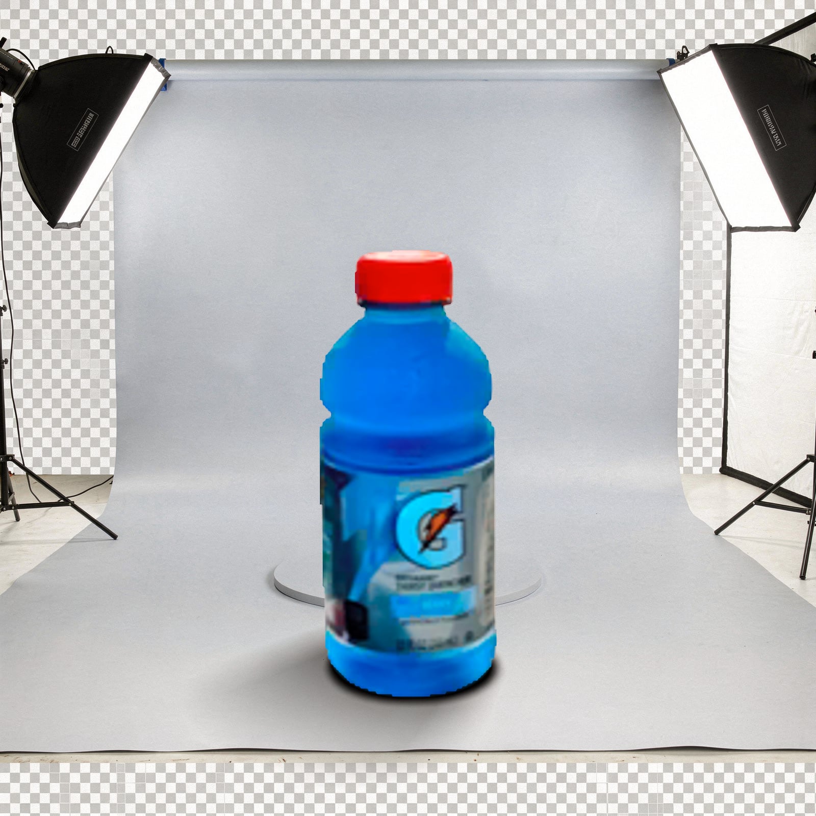 Blue Gatorade v4, cutout png
